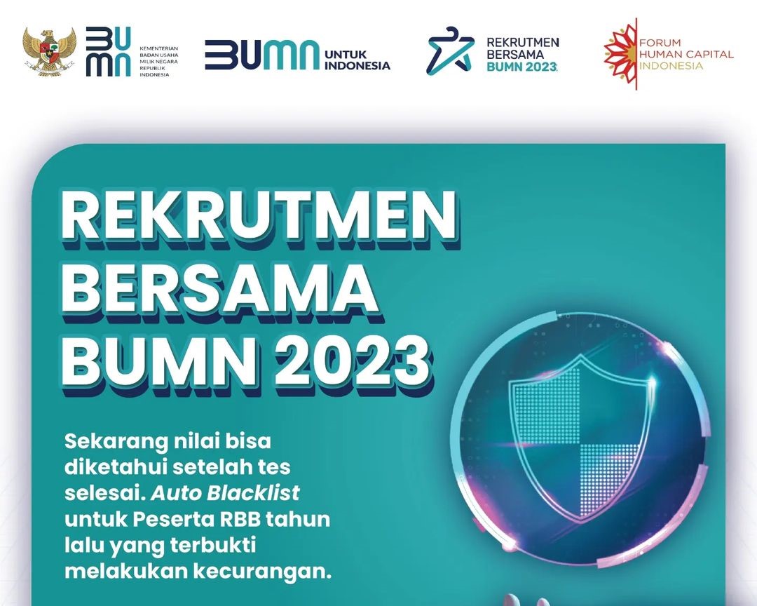 Rekrutmen Bersama BUMN 2023 menyediakan 2.000 lowongan pekerjaan.