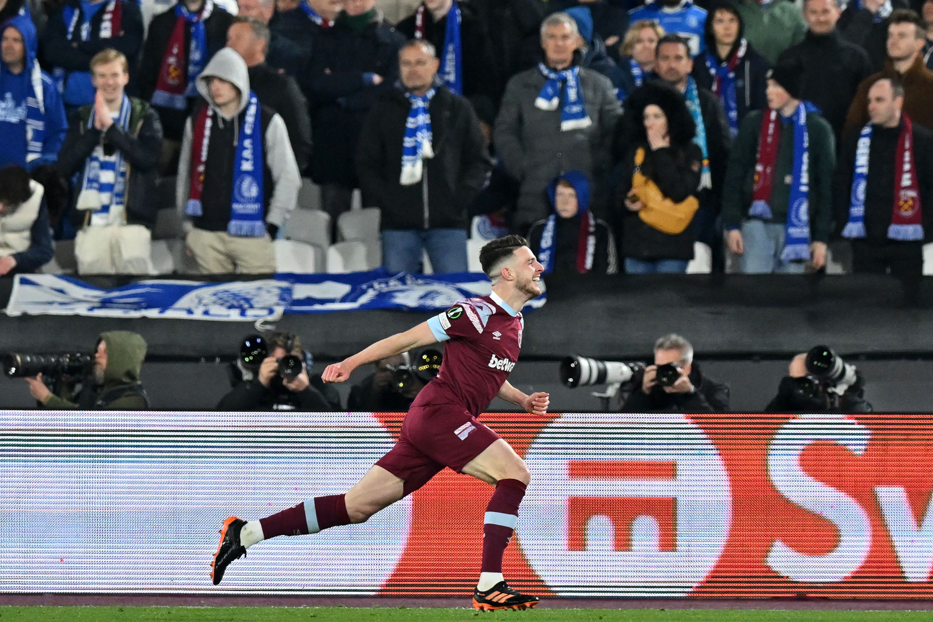 Gelandang West Ham United Declan Rice