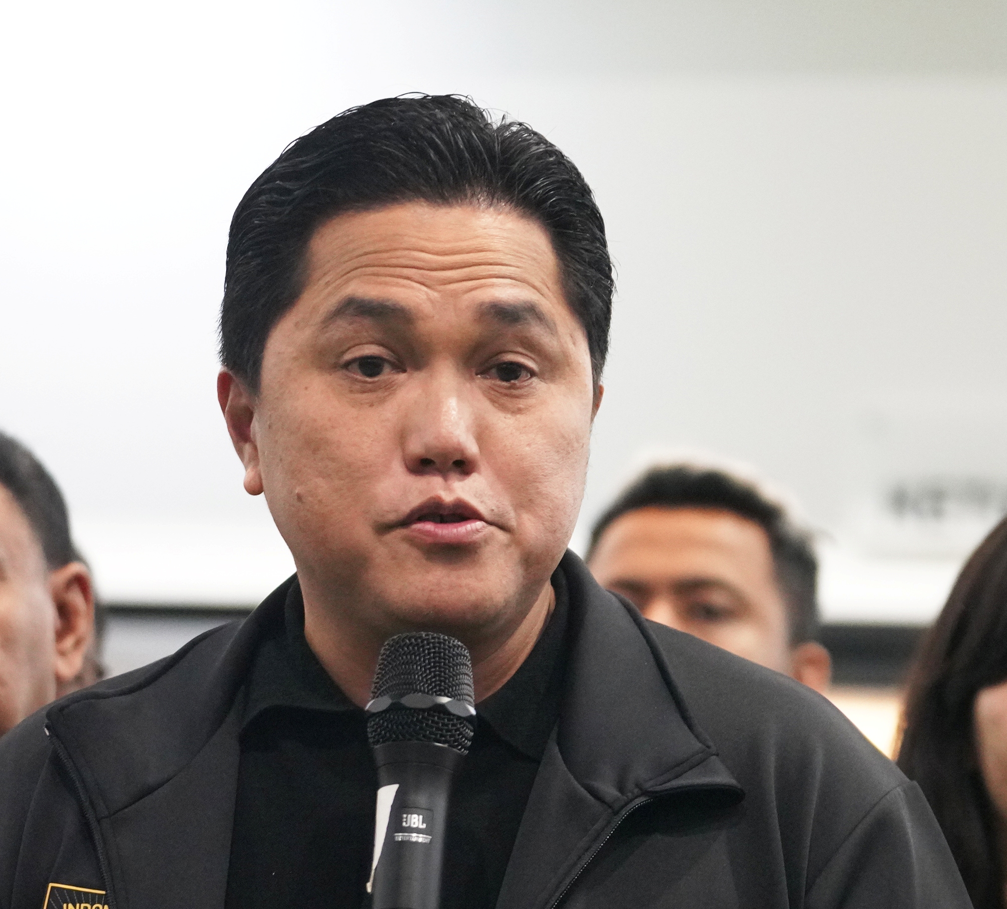 Menteri BUMN Erick Thohir yang merupakan salah satu sosok yang potensial menjadi calon wakil presiden (cawapres).