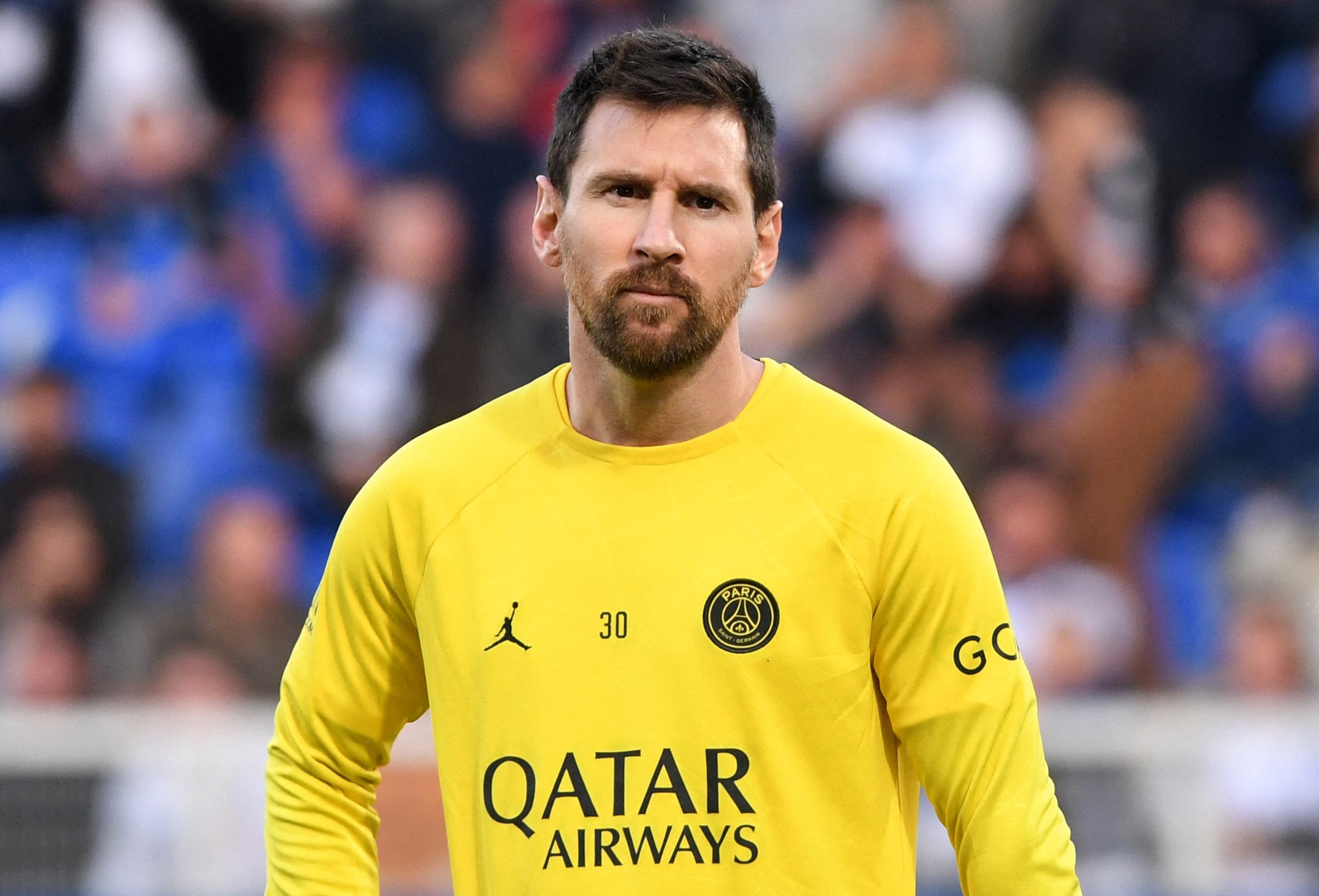 Penyerang PSG Lionel Messi