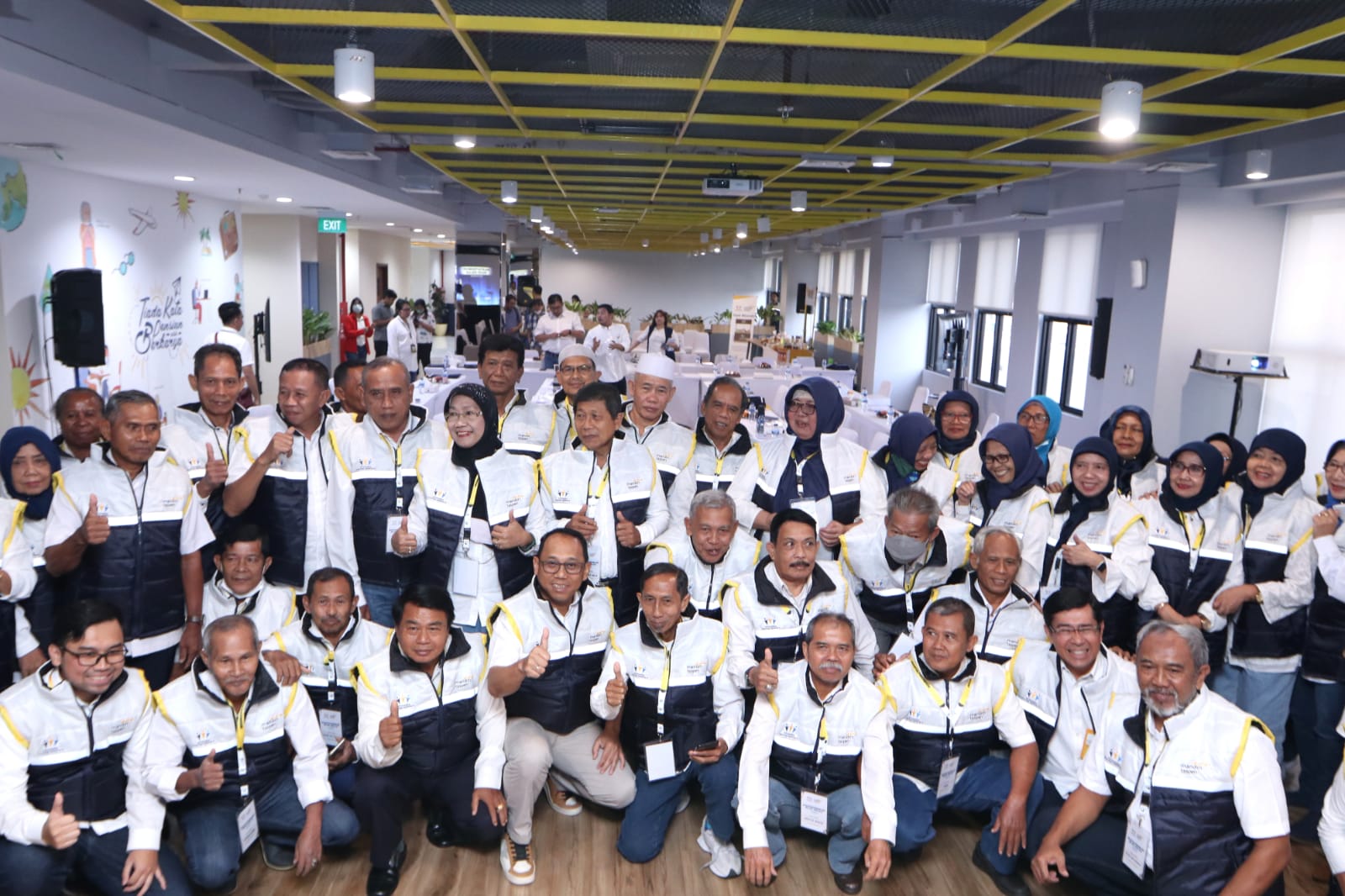 Program Pelatihan Mantapreneur Naik Kelas oleh Bank Mandiri Taspen.