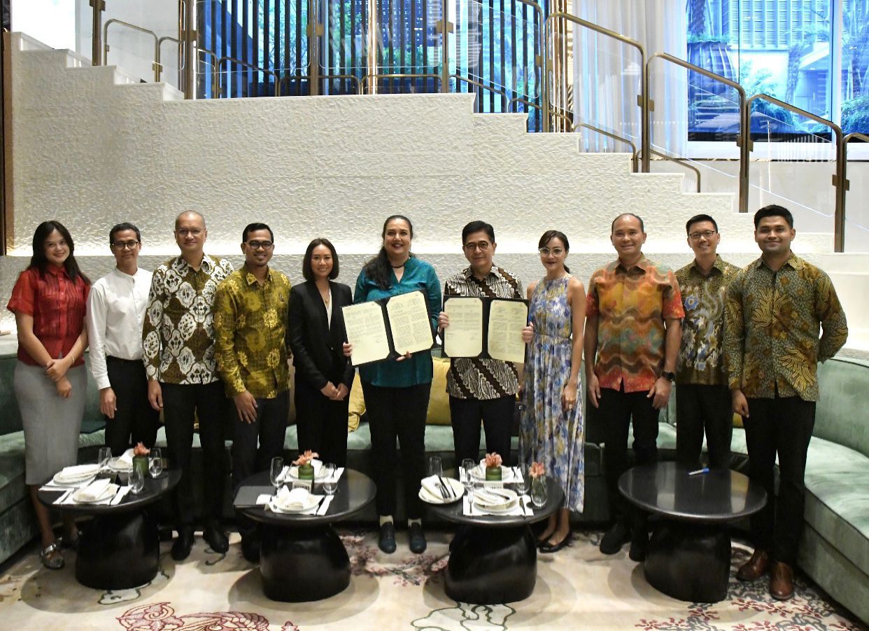 Penandatanganan kerja sama Kadin dengan AVPN