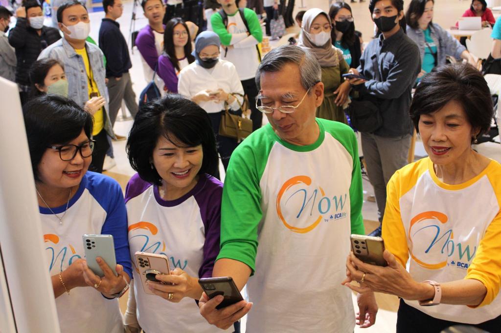 Peluncuran aplikasi mobile NOW by BCA Life.