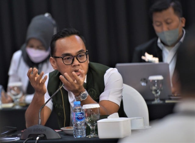 Anggota Komisi III DPR Moh Rano Alfath