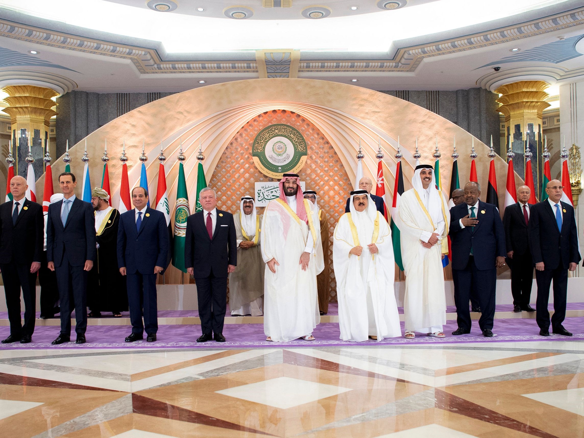 Liga Arab di Arab Saudi.