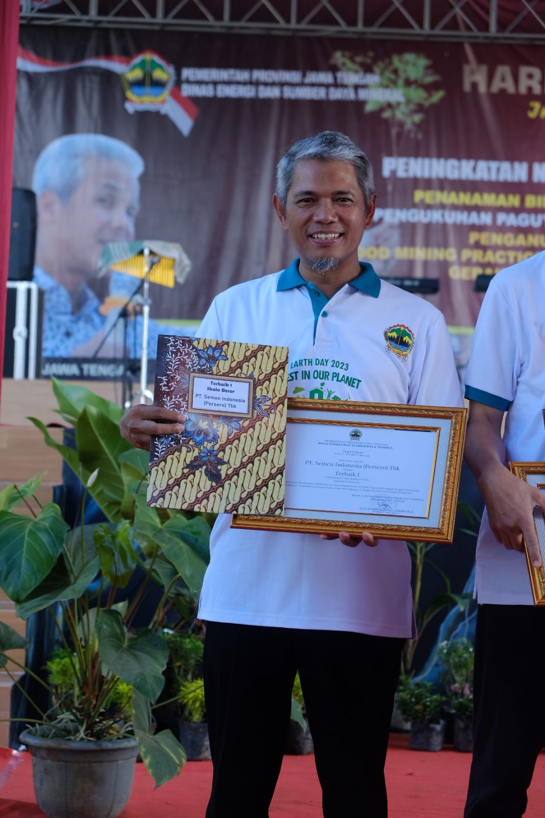 Semen Gresik meraih penghargaan  Good Mining Practice tahun 2023