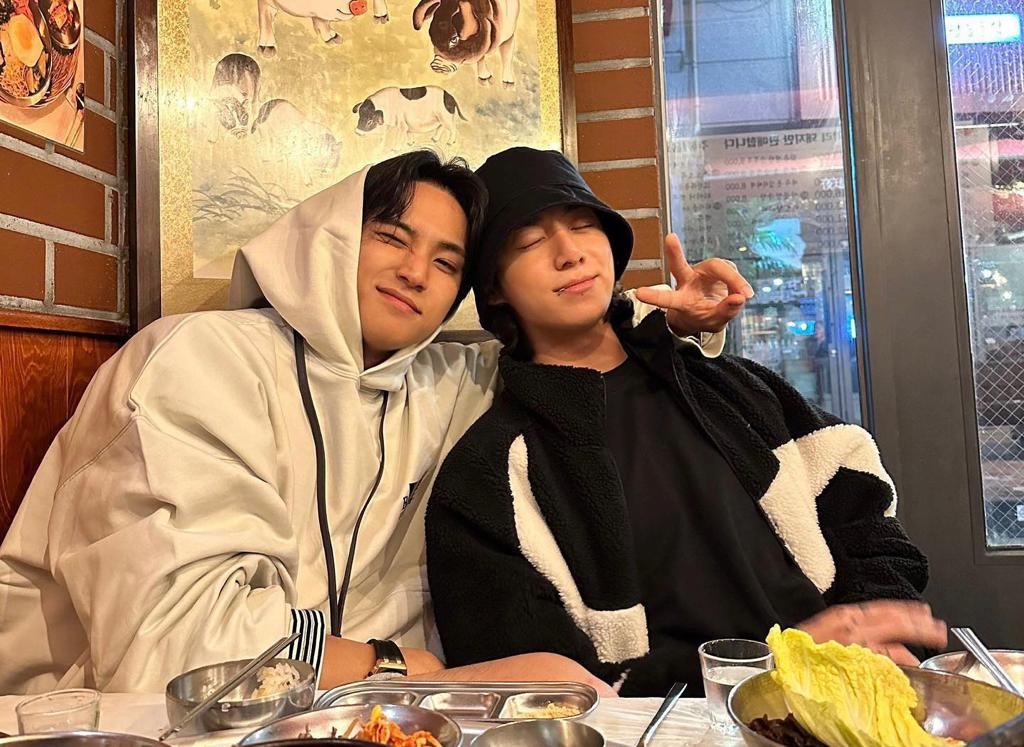 Mingyu Seventeen dan Jungkook BTS menghadiri pesta merk mewah, Luis Vuitton