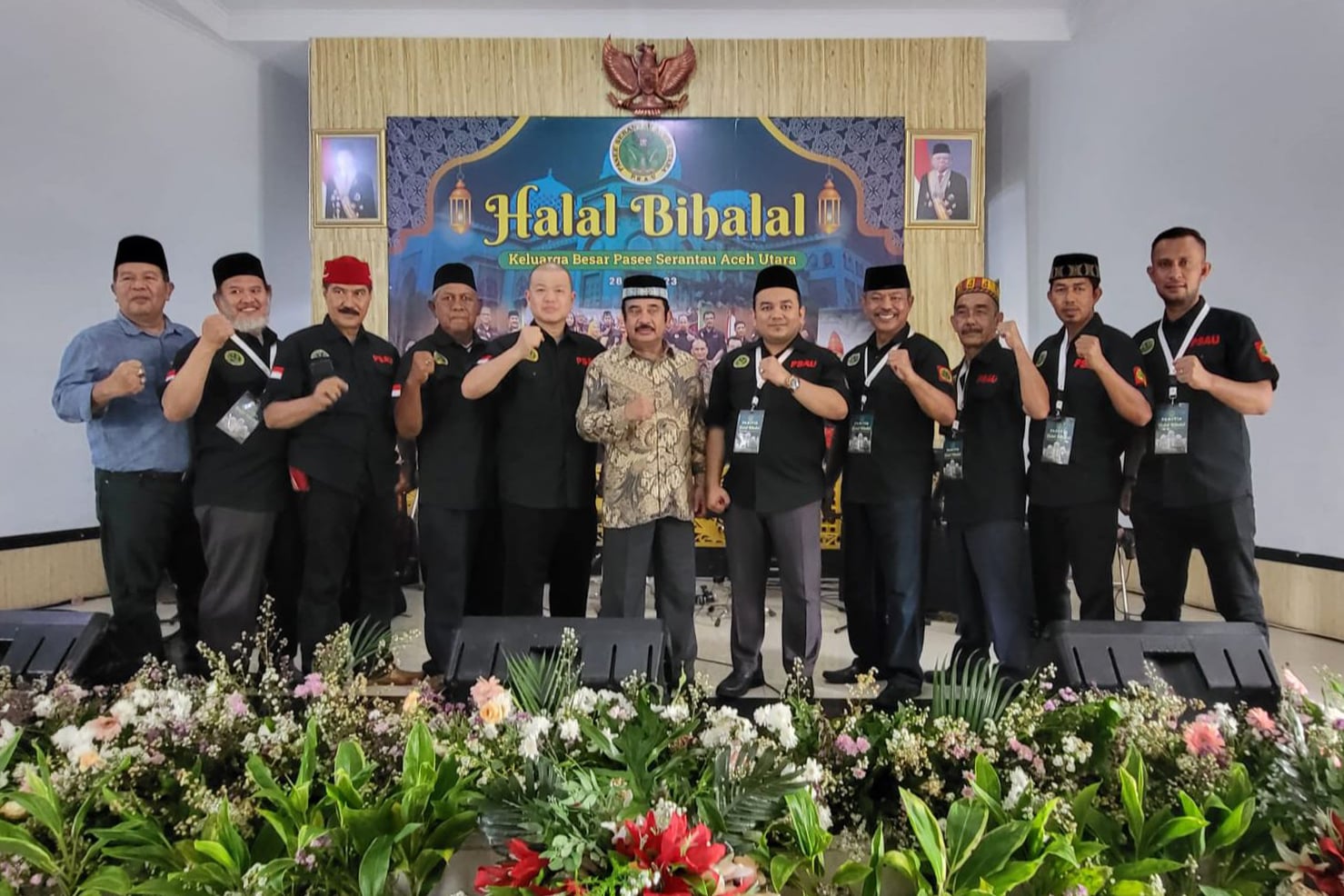 Halalbihalal PSAU di Jakarta, Minggu (28/5).