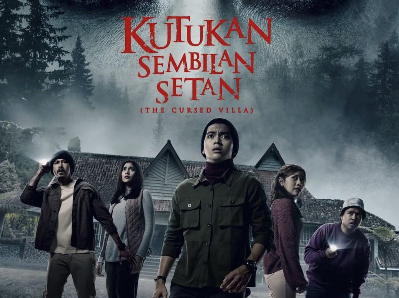 Poster Kutukan Sembilan Setan