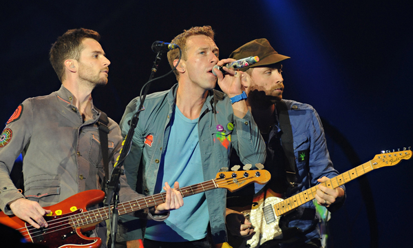 Band Coldplay.