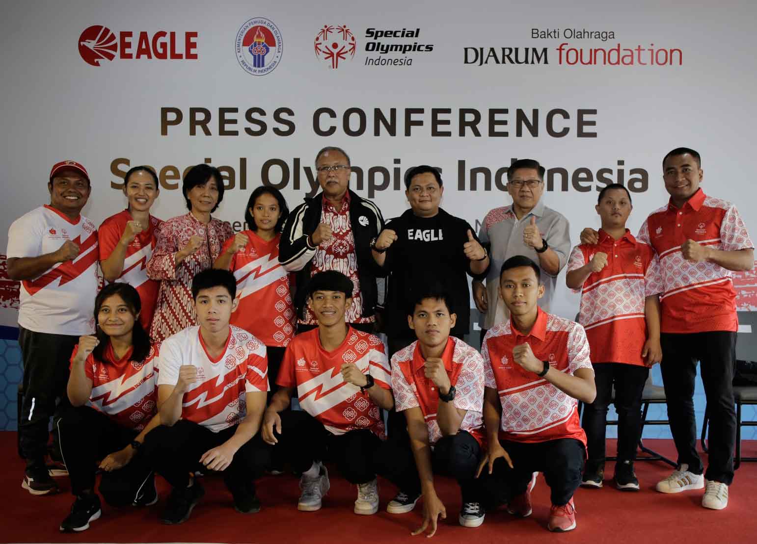 Dukungan Bakti Olahraga Djarum Foundation dan Eagle Untuk Kontingen SOIna berlaga di Berlin, Jerman.