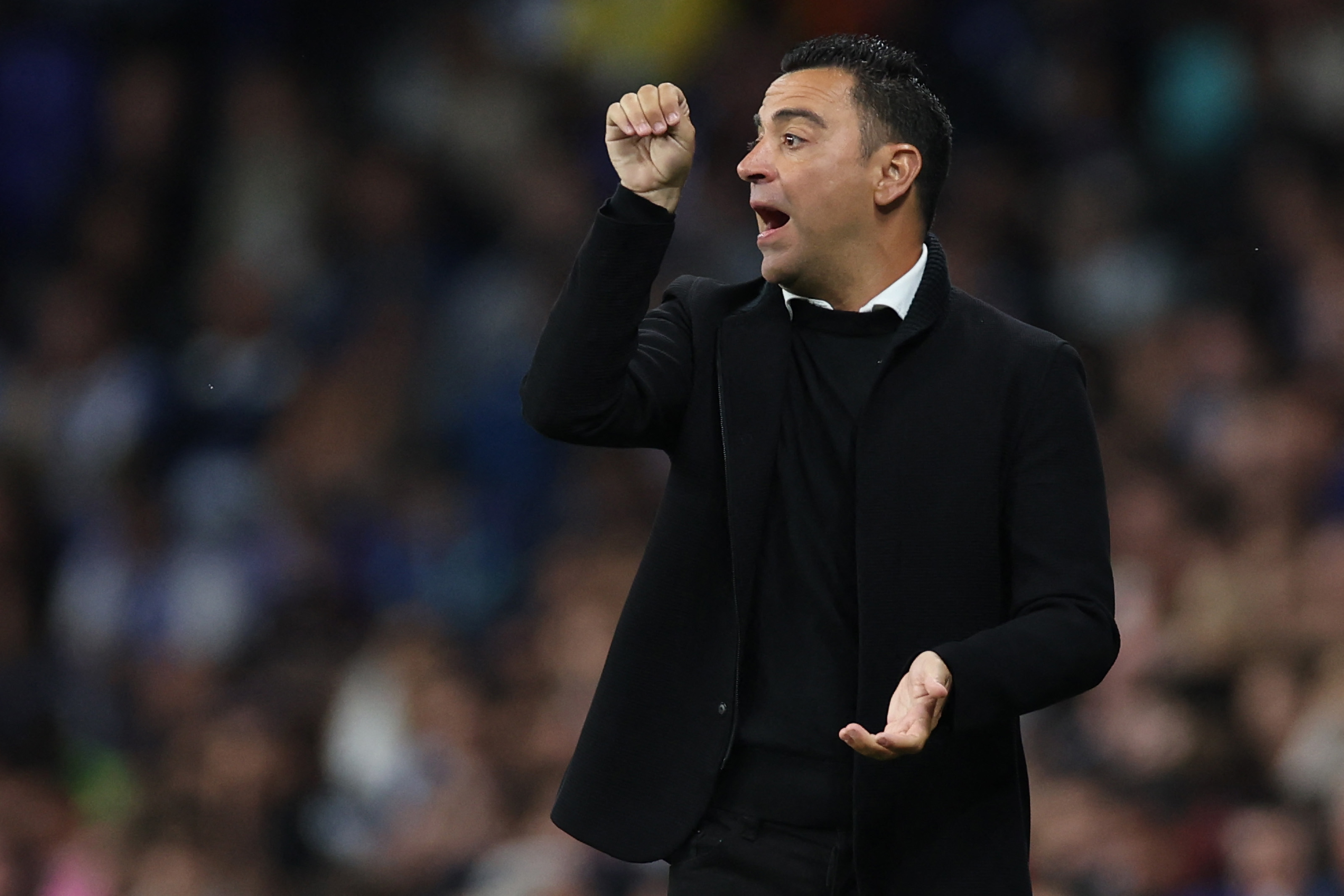 Pelatih Barcelona Xavi Hernandez