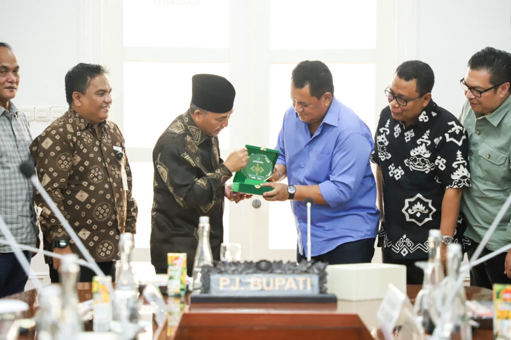 Audiensi Pj Bupati Muba dengan Media Indonesia.