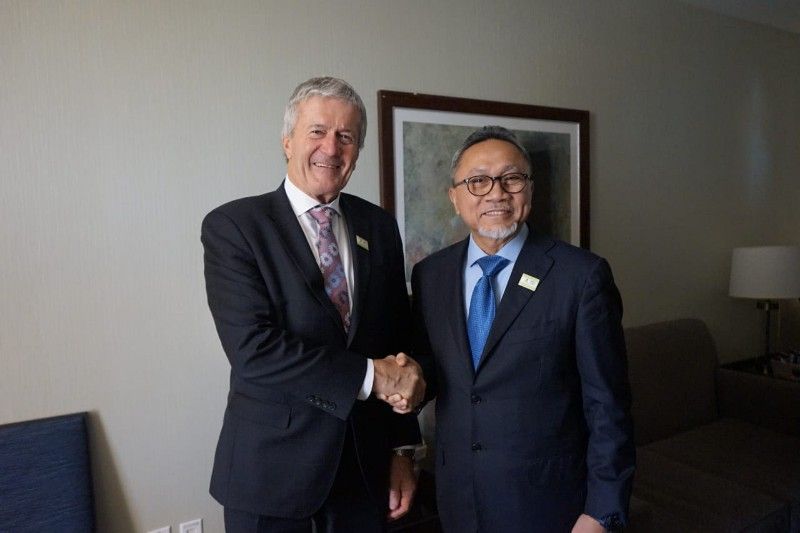 Menteri Perdagangan Zulkifli Hasan bertemu Menteri Perdagangan Selandia Baru Damien O'Connor