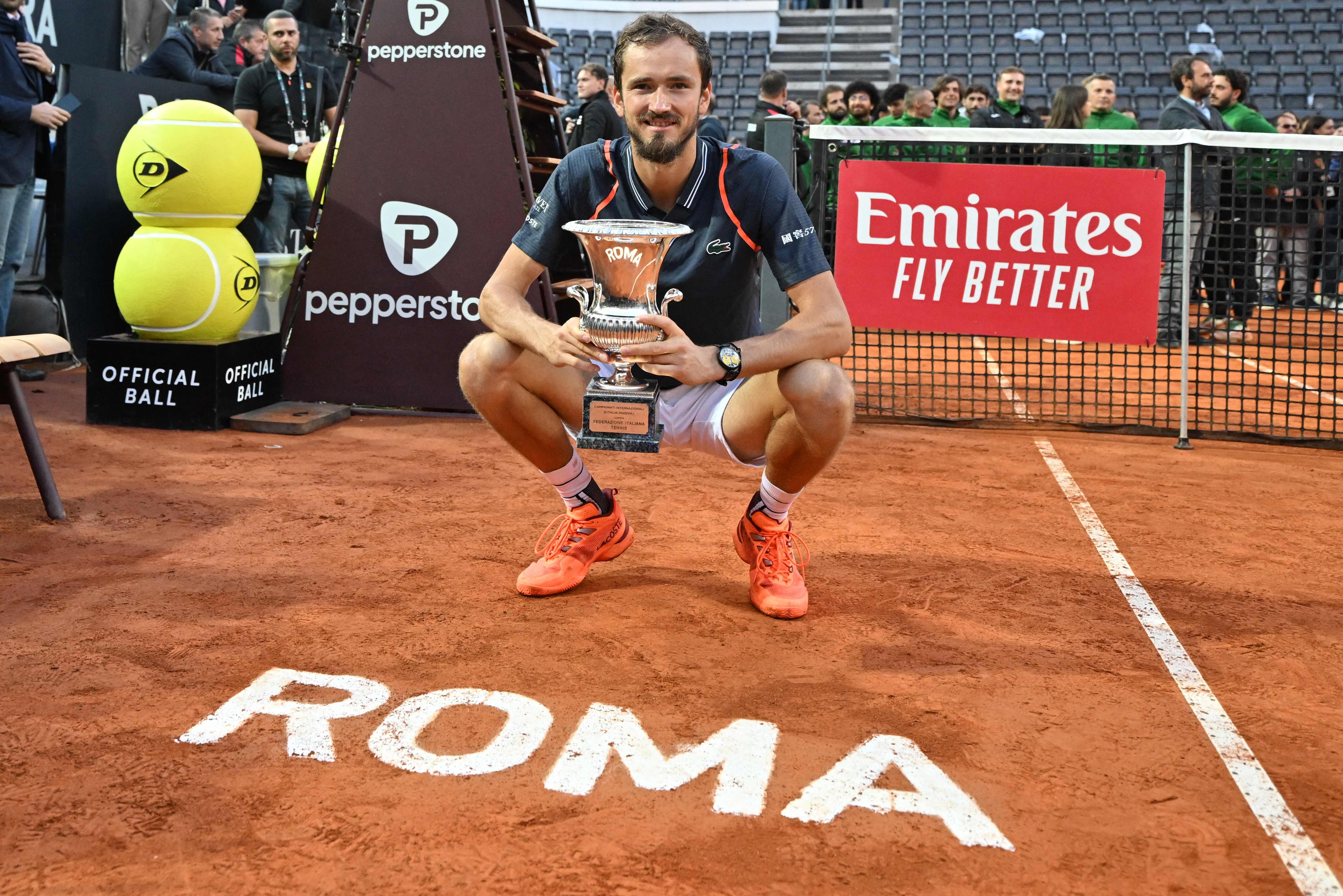 Petenis Rusia Daniil Medvedev