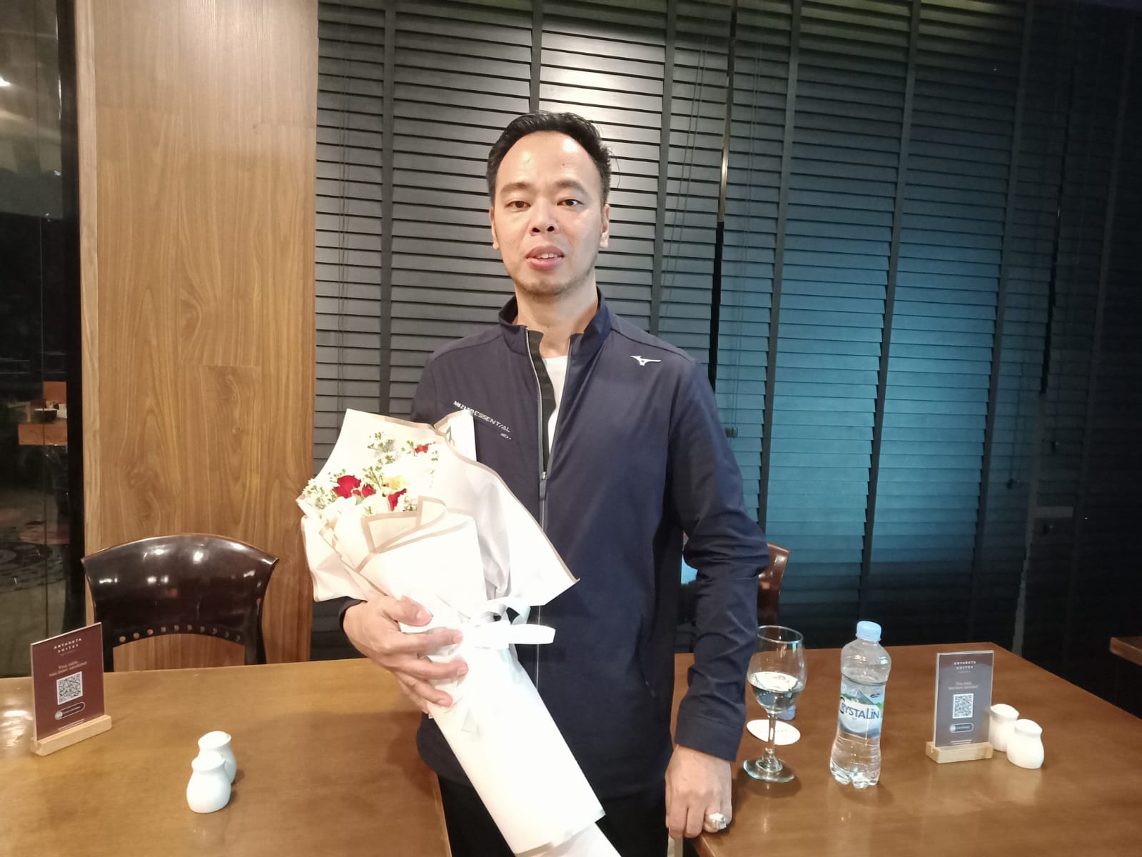 Manager Timnas Wushu Indonesia, Iwan Kwok.