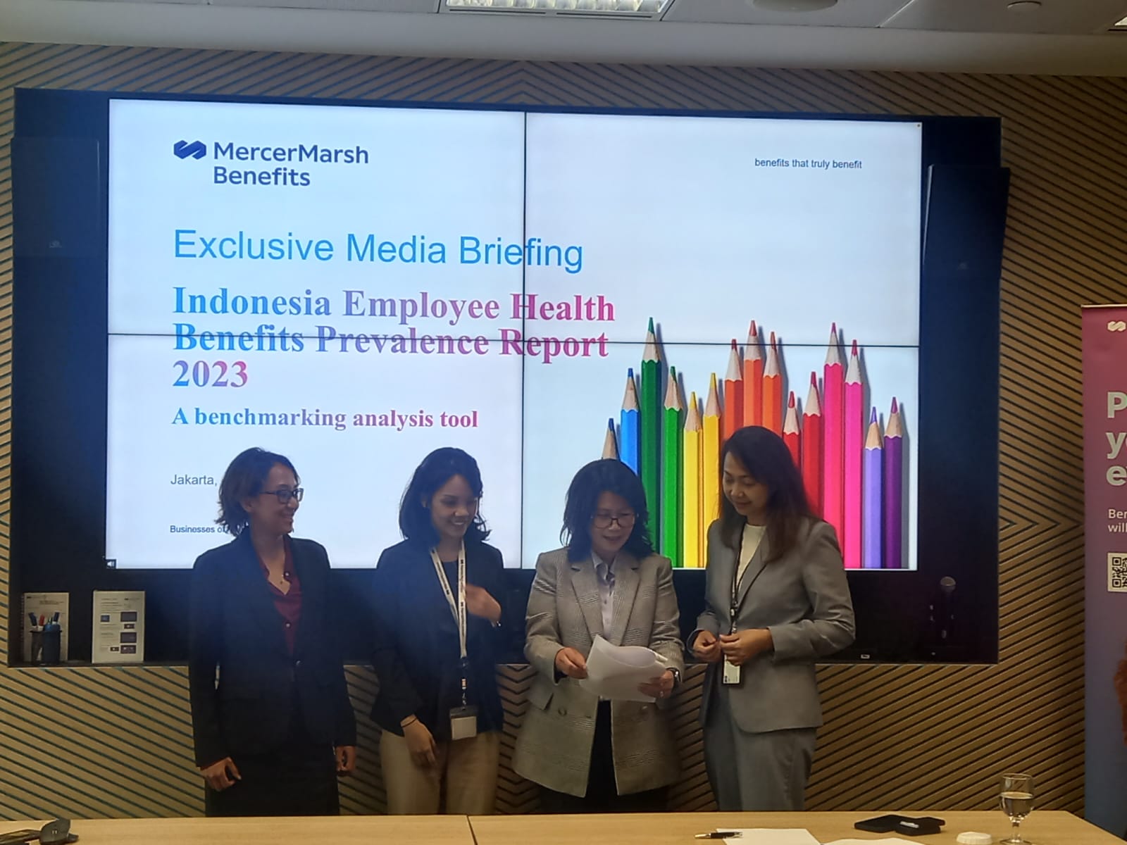 Perusahaan konsultan SDM Mercer Marsh Benefits memaparkan fleksibilitas dan ekualitas menjadi salah satu bagian dari benefit.