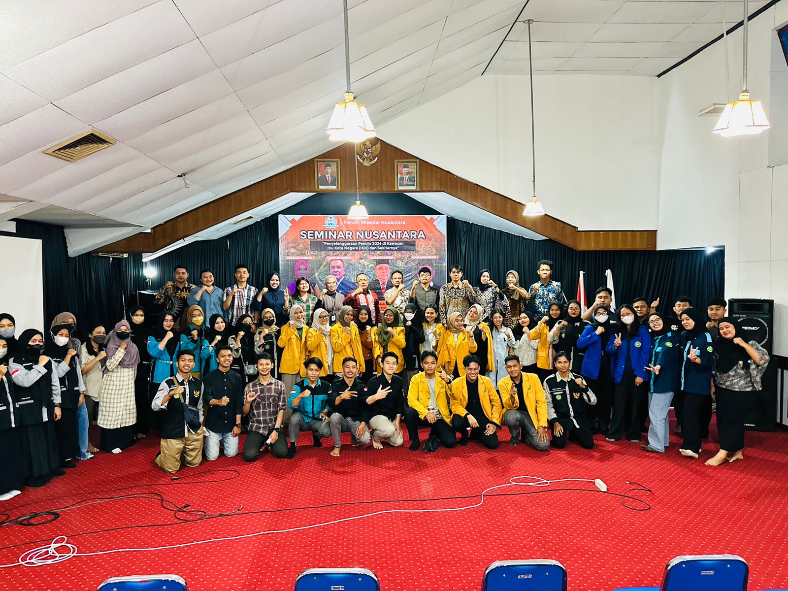 Pembicara dan peserta seminar Penyelenggaraan Pemilu 2024 di kawasan IKN sepakat mengawal Pemilu aman