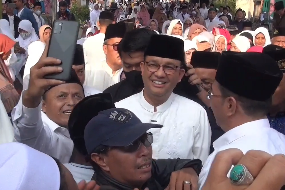 Anies Baswedan di Malang.