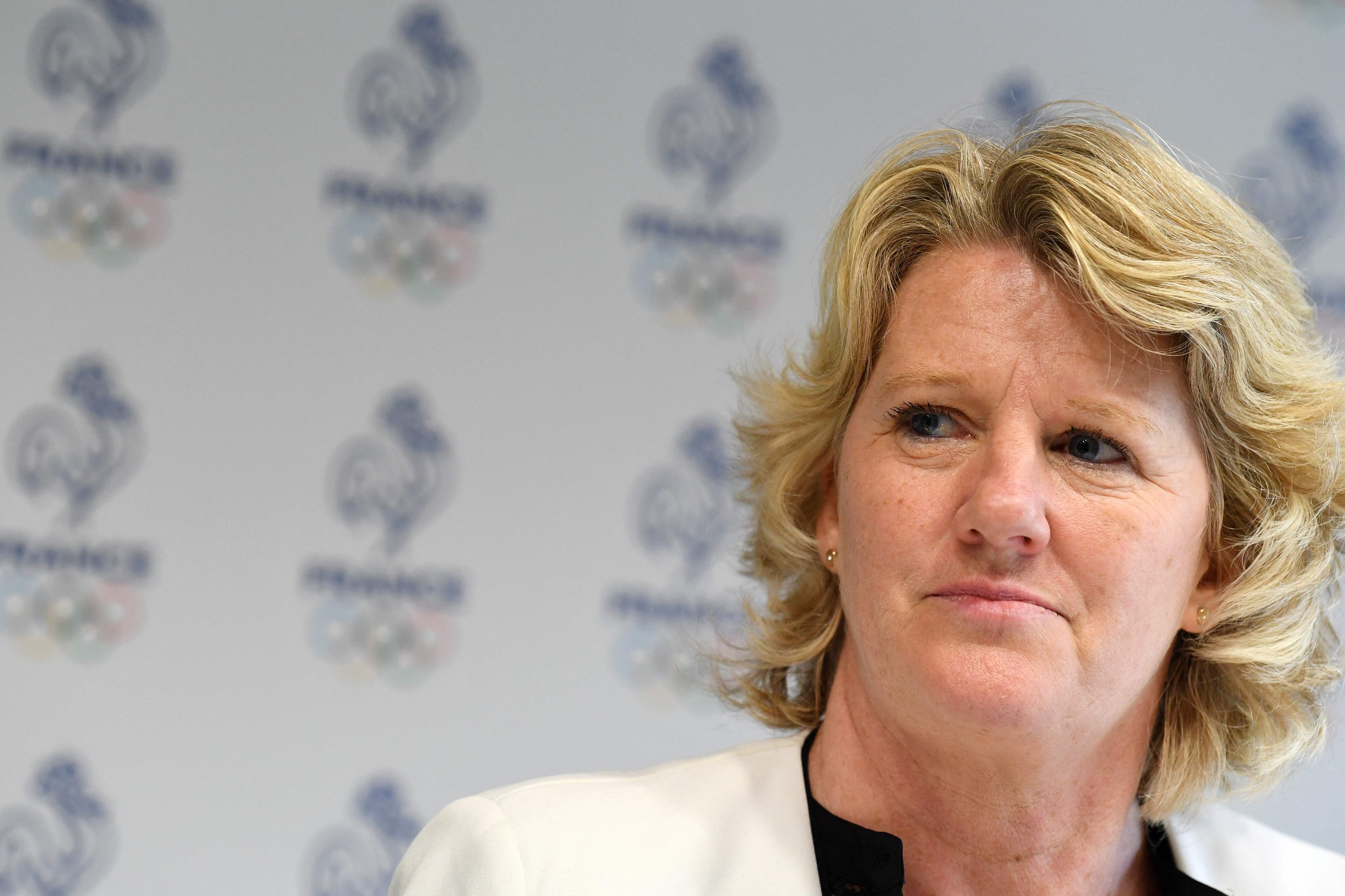 Brigitte Henriques melepaskan jabatan Ketua Komite Olimpiade Prancis.