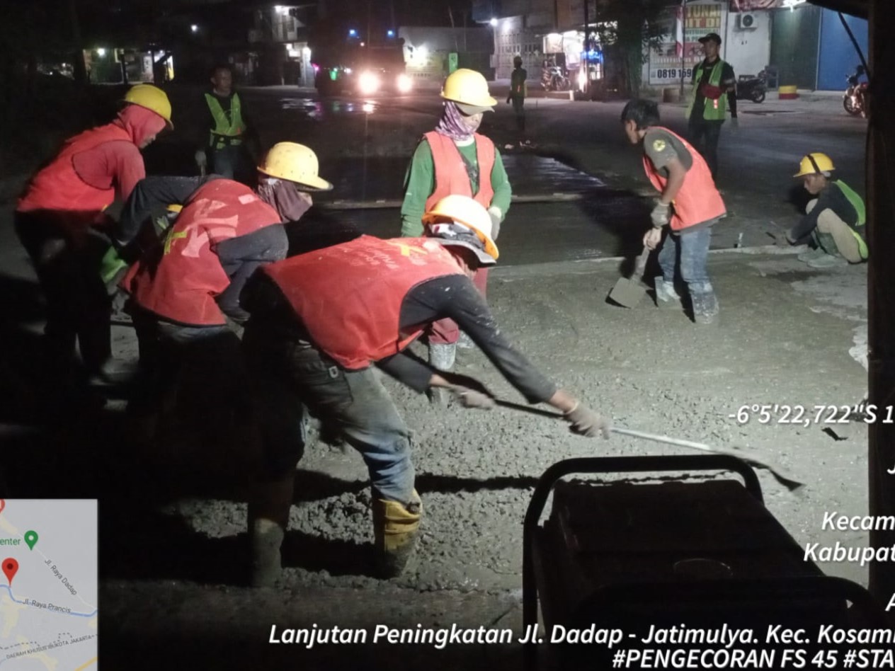  Proyek ini diperkirakan bakal selesai lebih cepat karena hingga Mei 2023 perbaikan jalan tersebut mencapai 86,27%. 