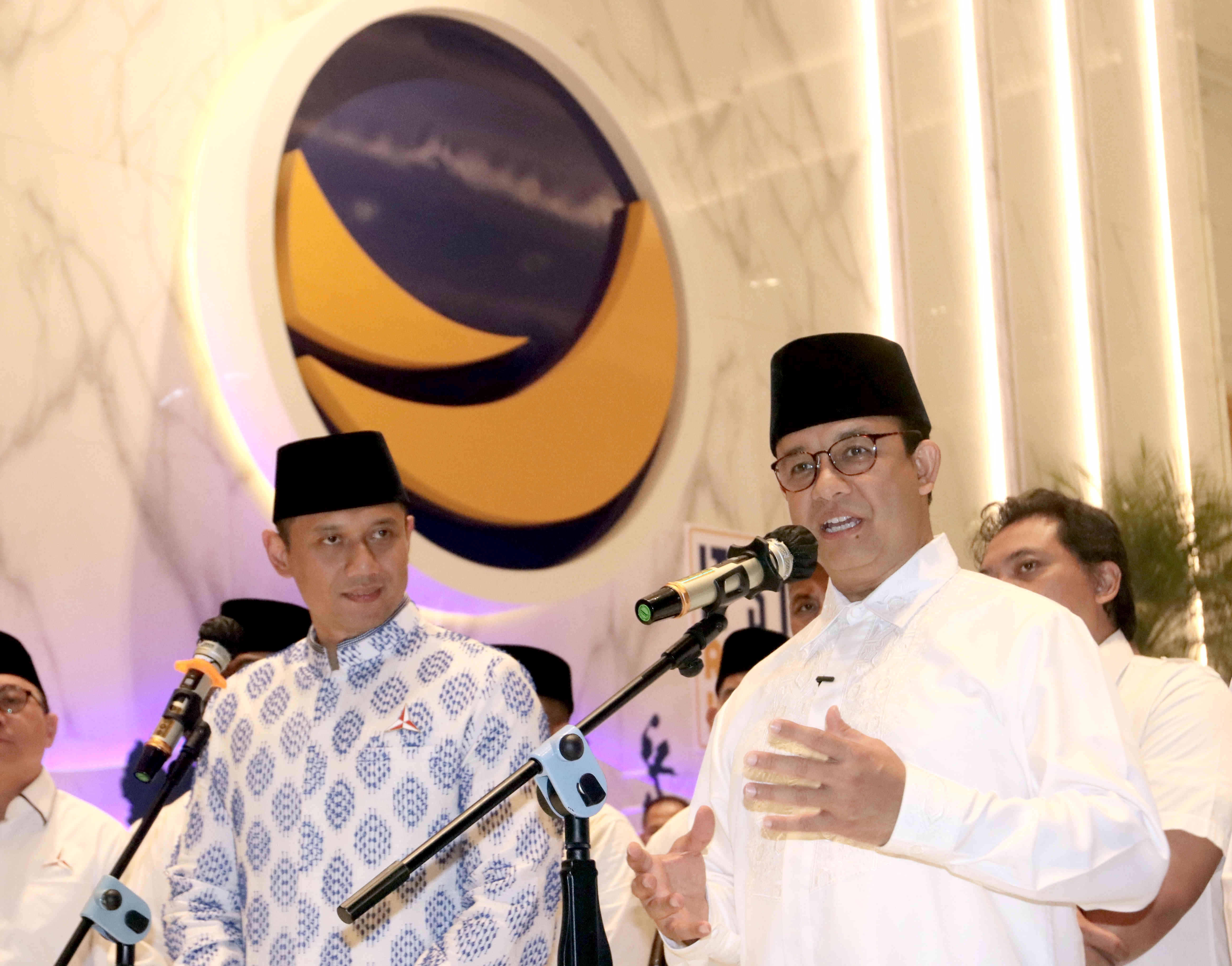 Anies Jawab Kemungkinan Airlangga jadi Cawapresnya