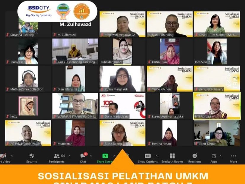 Dorong Ekonomi Kerakyatan, Sinar Mas Land Gelar Pelatihan UMKM Lagi