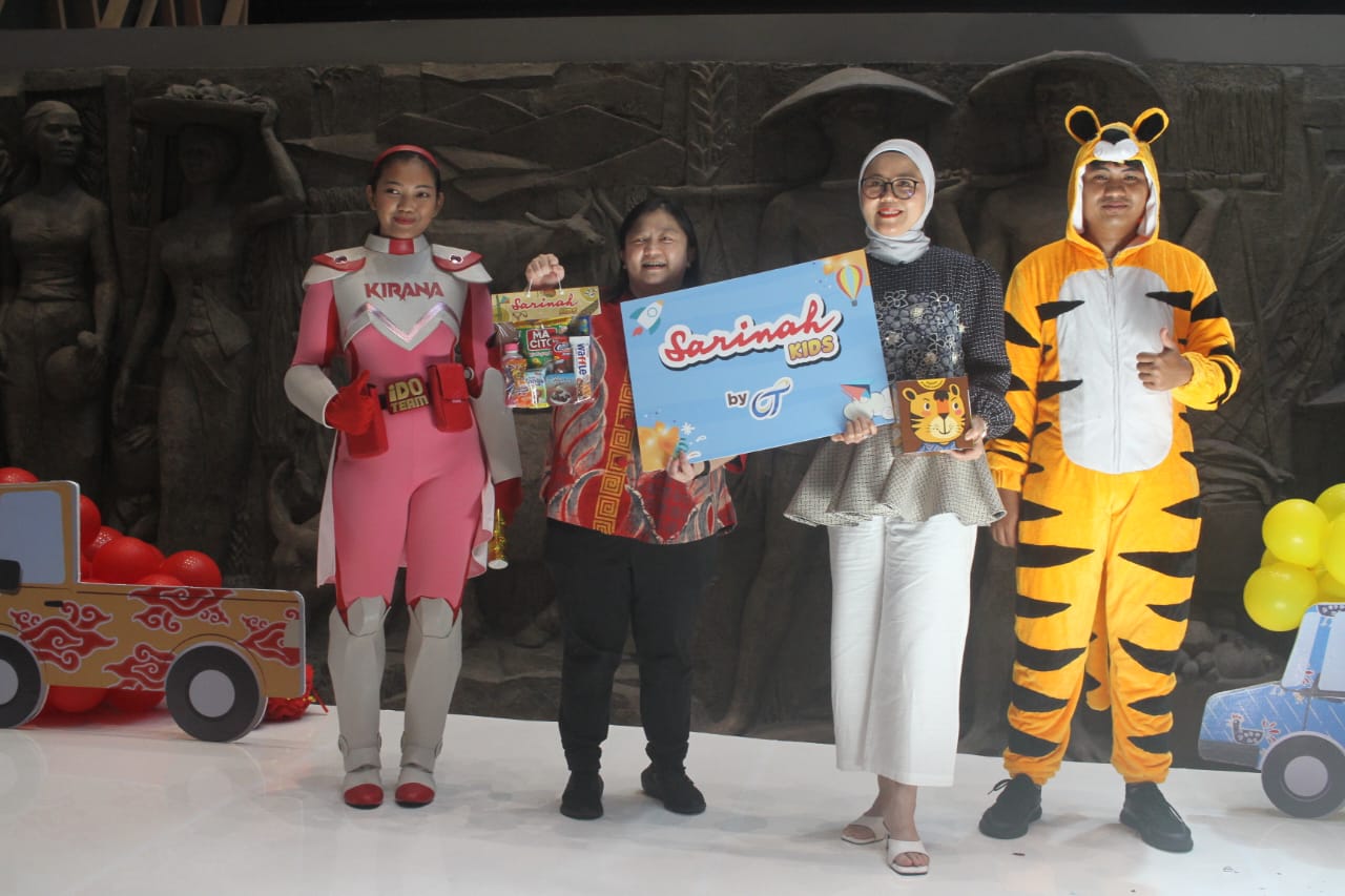Acara peluncuran gerai Sarinah Kids di Mal Sarinah, Jakarta, Jumat (12/5).