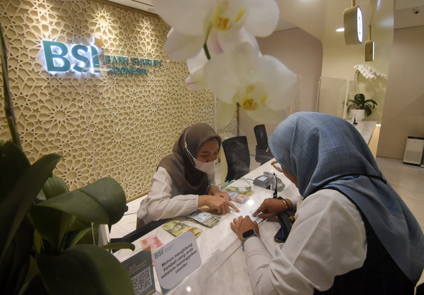 Layanan Bank Syariah Indonesia yang sempat mengalami peretasan.