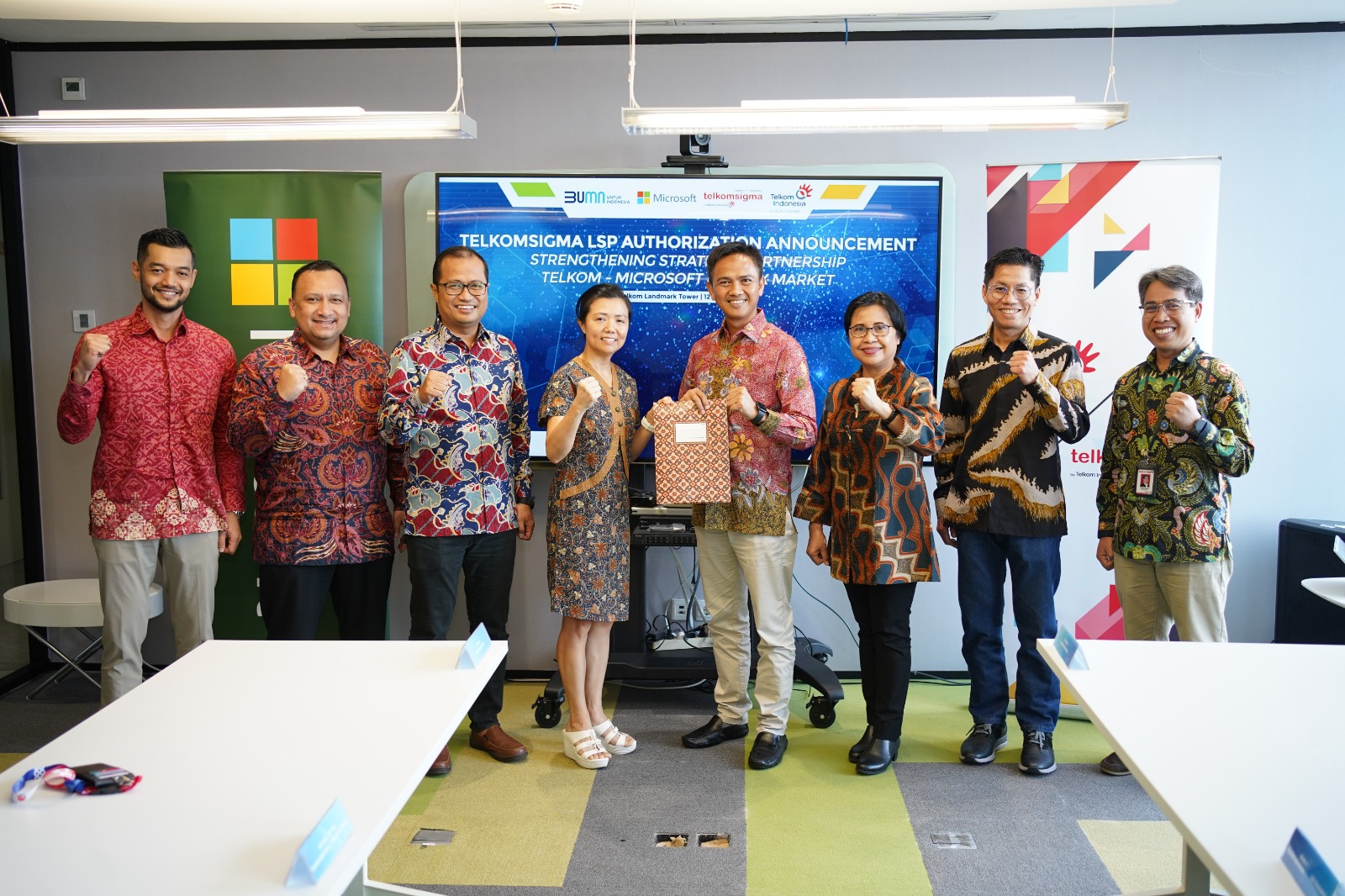 Telkom Perkuat Kemitraan dengan Microsoft, Telkomsigma Raih Otorisasi Microsoft LSP