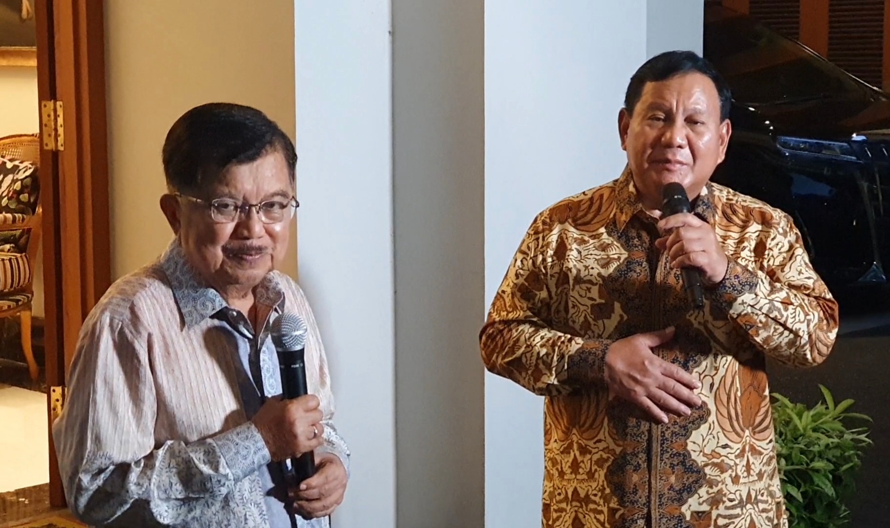 Temui Jusuf Kalla, Prabowo Sangkal Bicarakan Agenda Jokowi dan Ketum Parpol