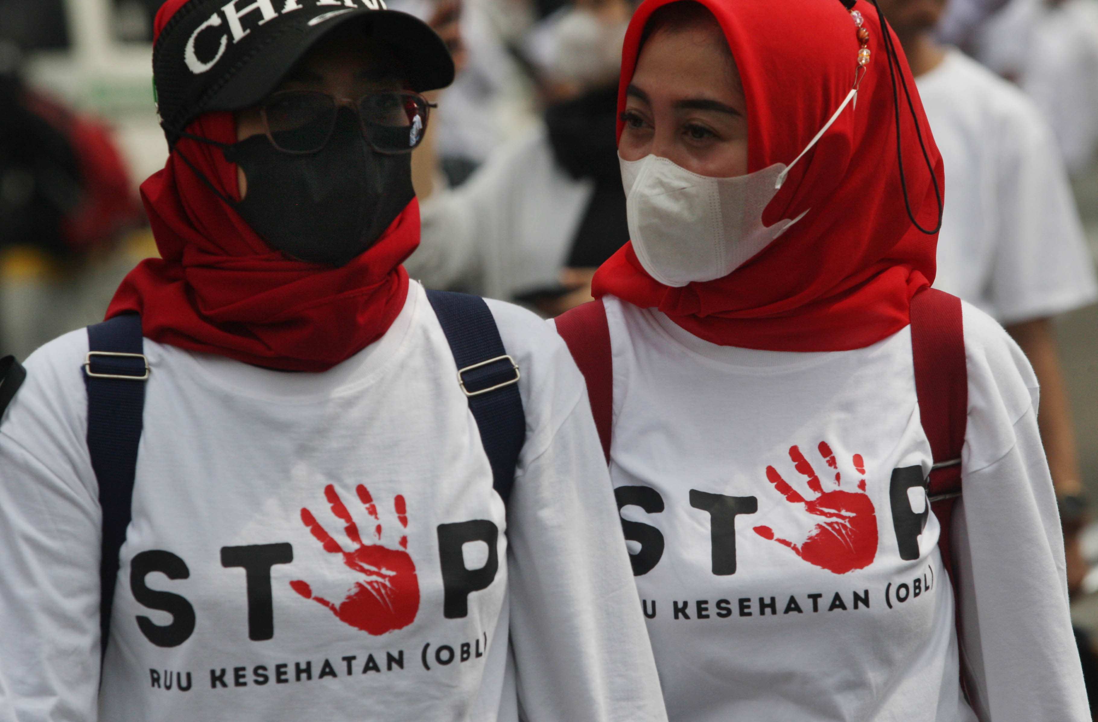 Aksi penolakan RUU Kesehatan