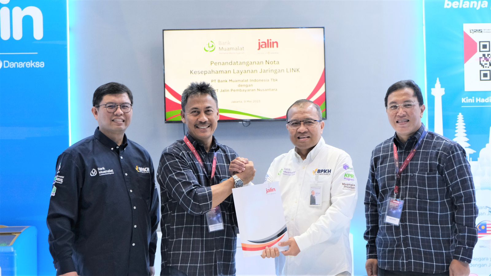 Sinergi Bank Muamalat dan Jalin berikan akses bagi nasabah untuk bertransaksi di jaringan ATM Link