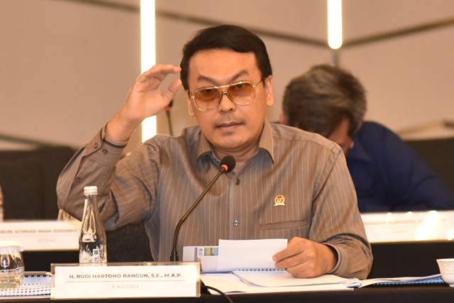 Anggota Komisi VI DPR RI Rudi Hartono Bangun