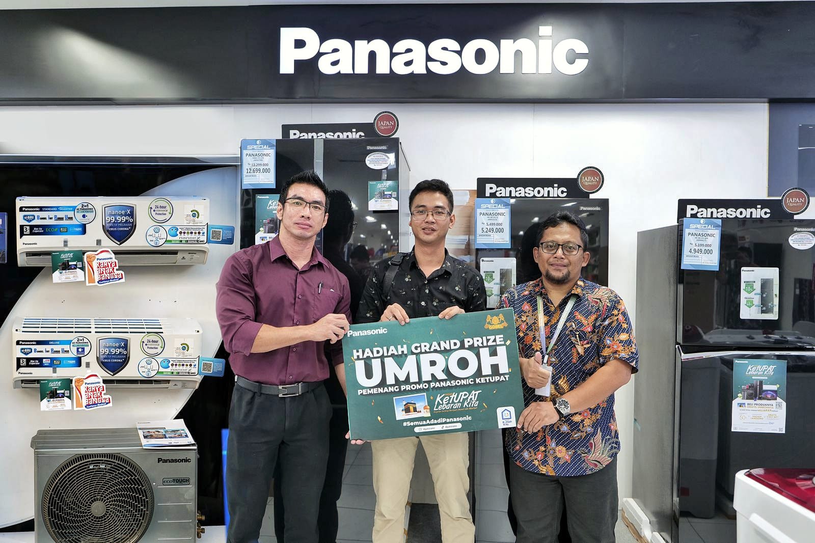 Hadiah umrah untuk konsumen Panasonic