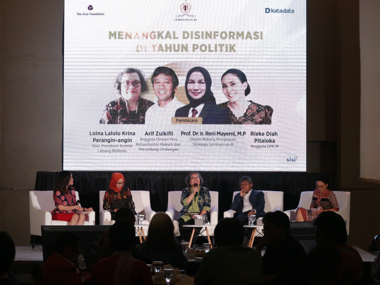 Diskusi mengenai Disrupsi Informasi jelang Pemilu 2024