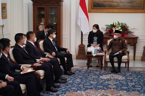 Wapres Minta Tiongkok Perlebar Akses Ekspor Produk Indonesia 