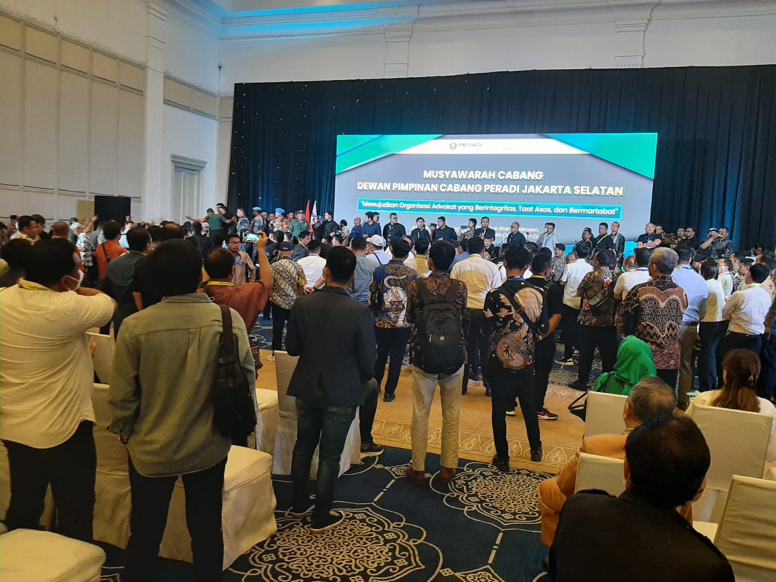 Suasana Muscab DPC Peradi Jakarta Selatan