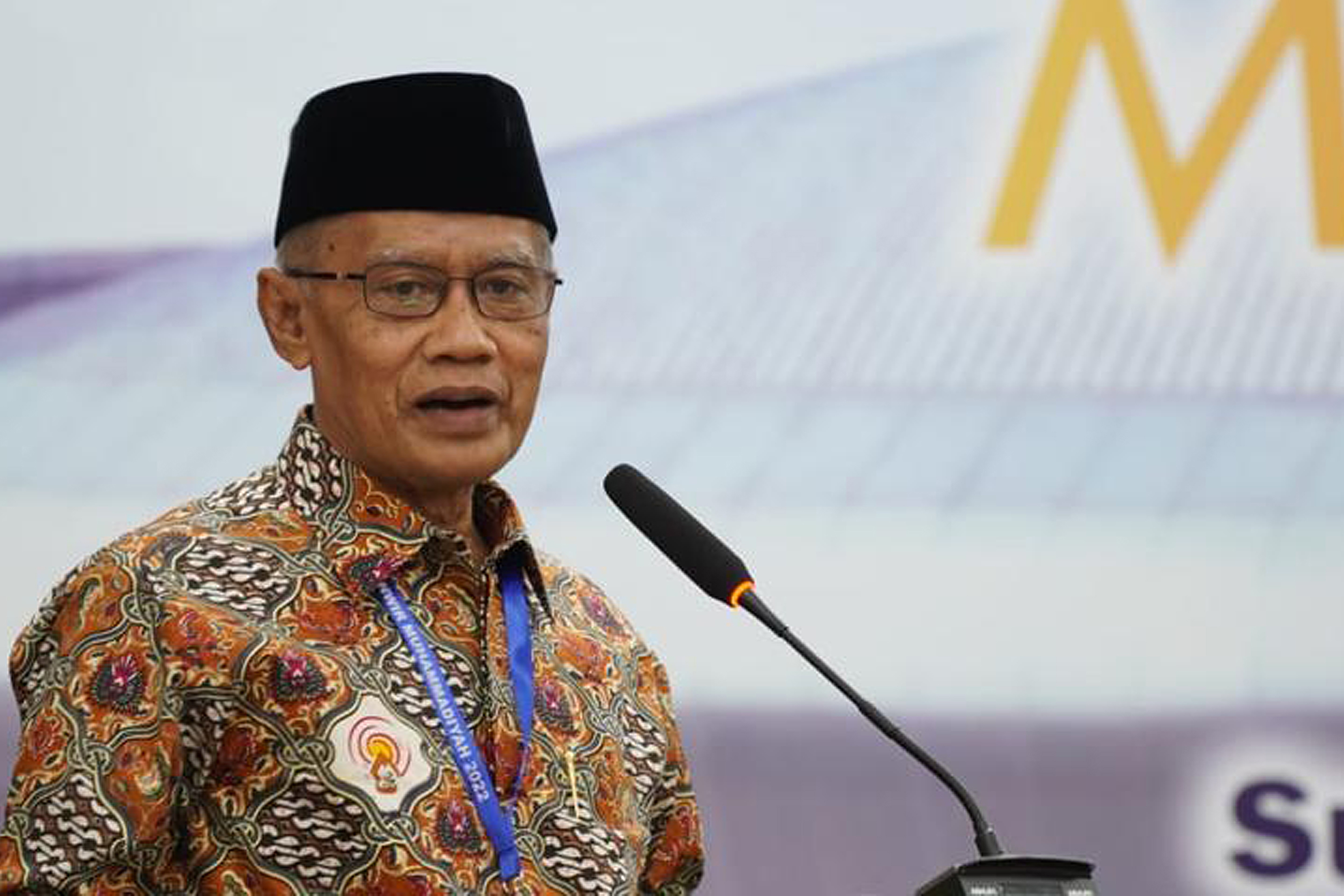 Ketua Umum PP Muhammadiyah Haedar Nashir.