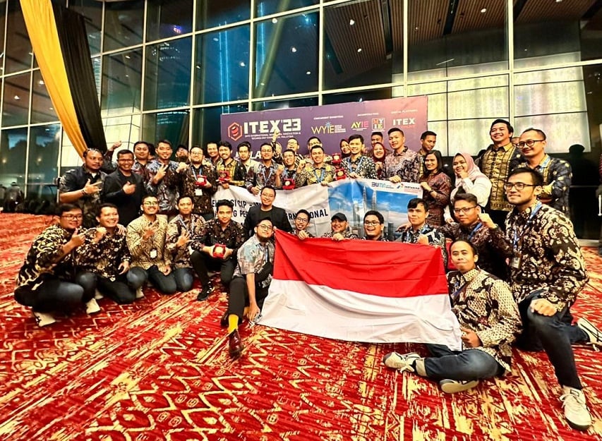 Delegasi CIP PT Kilang Pertamina Internasional di ajang ITEX 2023.