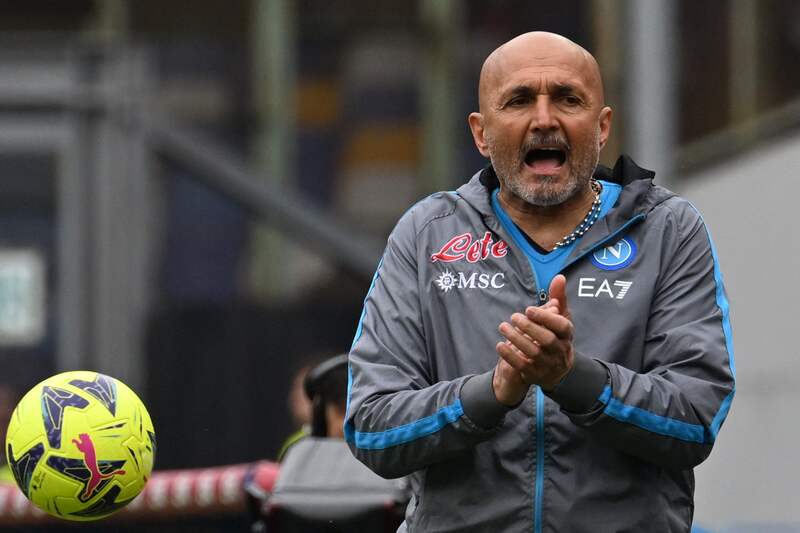 Pelatih Napoli, Luciano Spalletti.