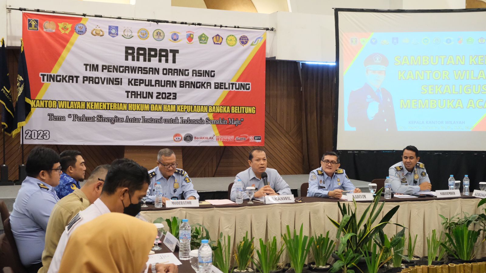 Kemenkumham Babel Perkuat Sinergi Pengawasan dan Pelayanan Keimigrasian WNA