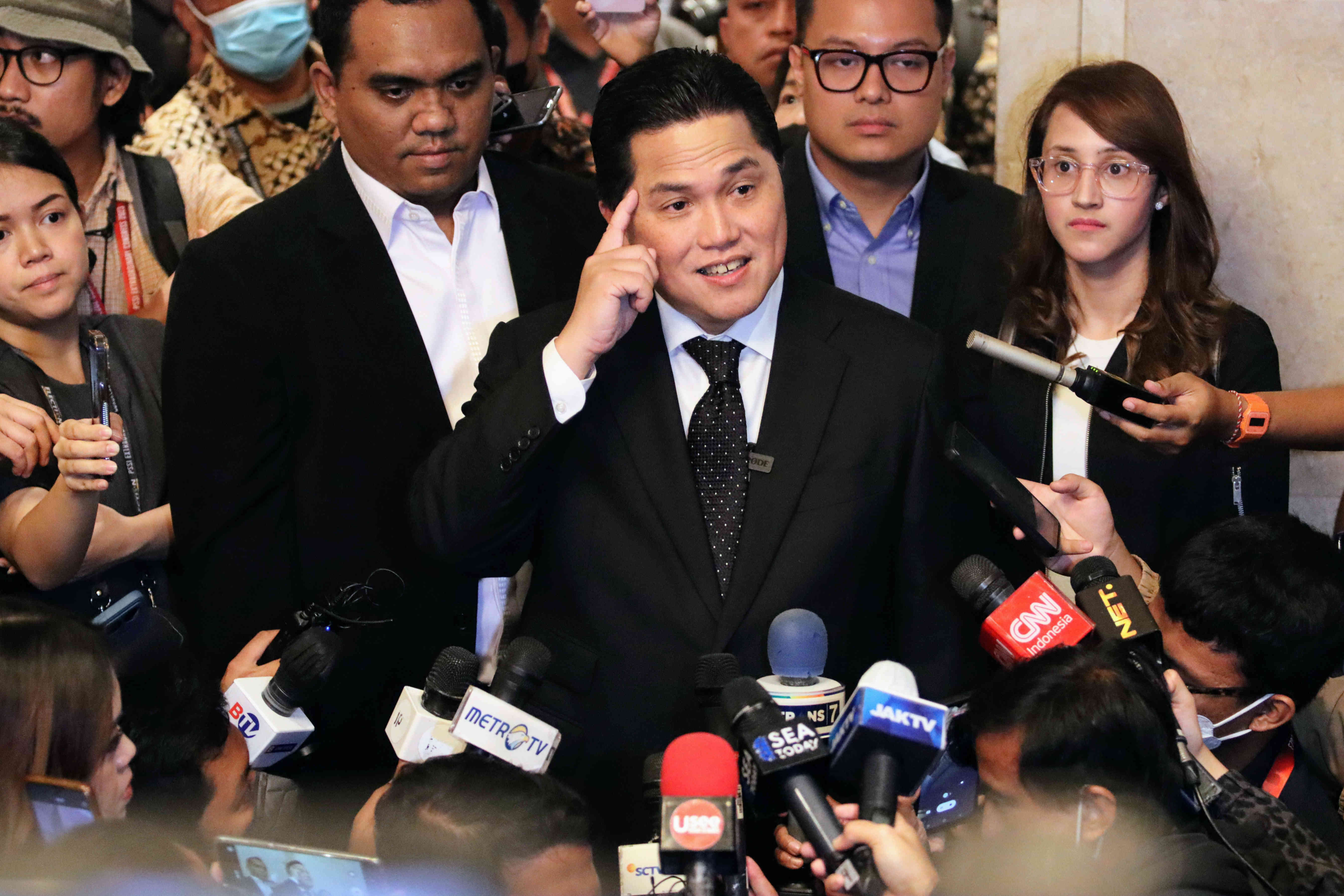 Erick Thohir Cawapres Paling Strategis Diusung Parpol
