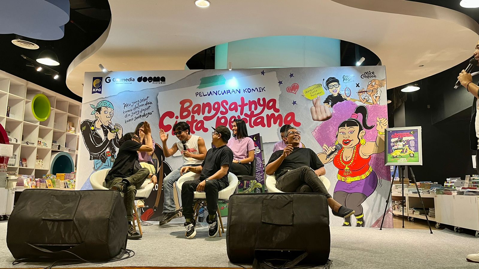 Peluncuran komik Bangsatnya Cinta Pertama.