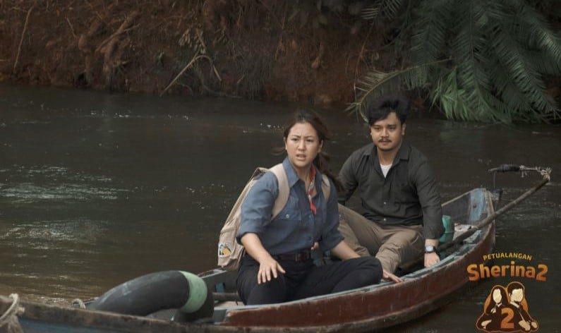 Cuplikan adegan di film Petualangan Sherina 2