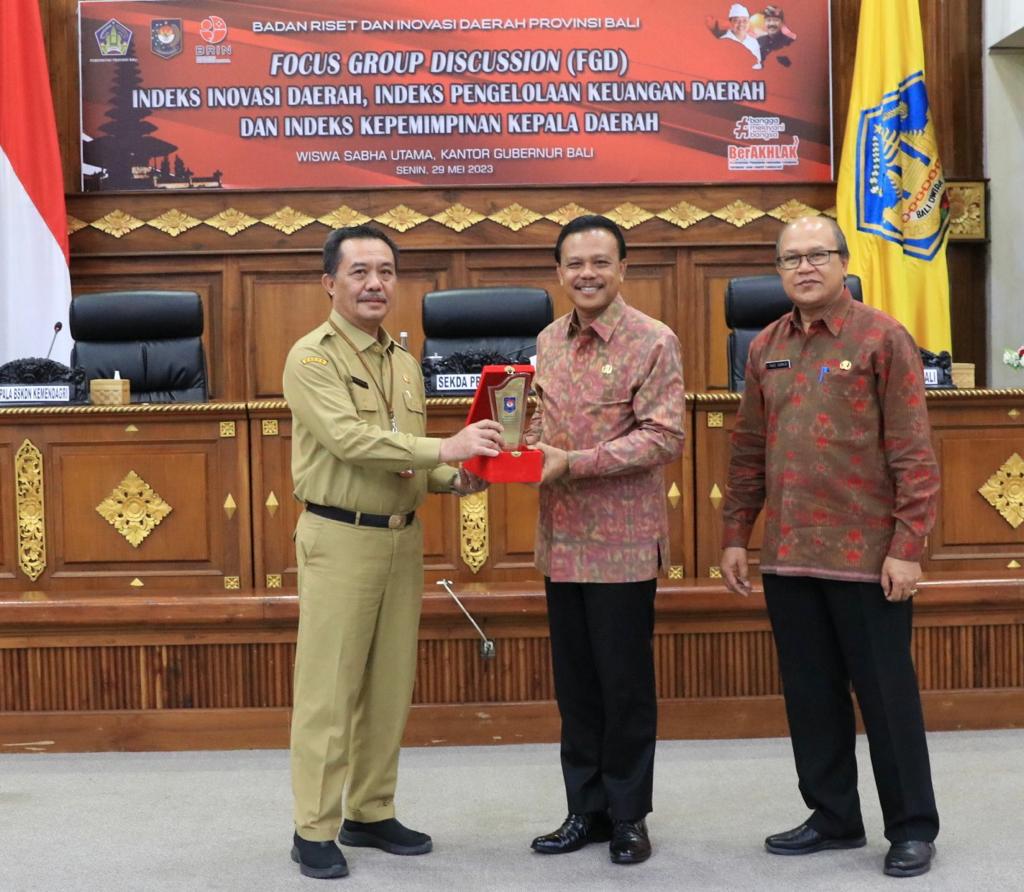 Kunjungan kerja kepala BSKDN Kemendagri ke Denpasar, Bali