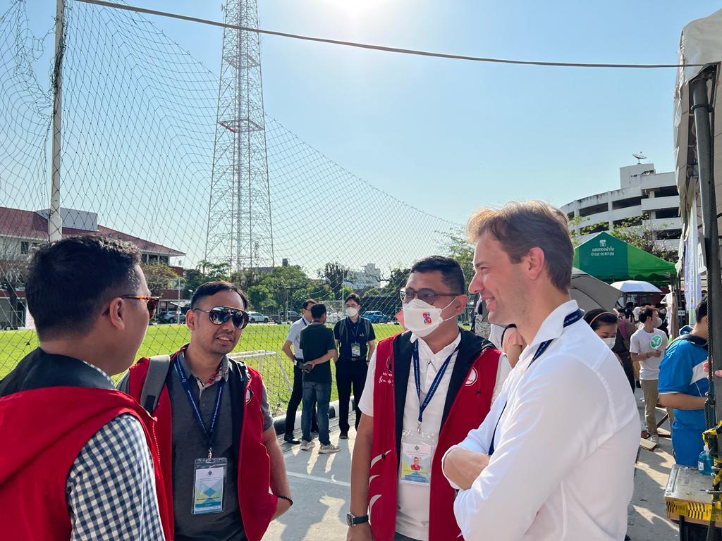 Kepala delegasi dari Indonesia mewakili PDIP dalam program CALD Executive Meeting Brando Susanto (kedua dari kanan).
