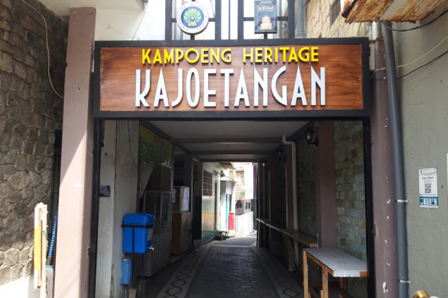 Kampung Heritage Kayutangan, Malang, Jawa Timur.