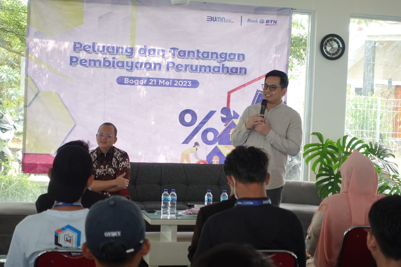 Anggota DPR RI Komisi VI, Tommy Kurniawan menggelar kegiatan sosialisasi bersama dengan  PT Bank Tabungan Negara.