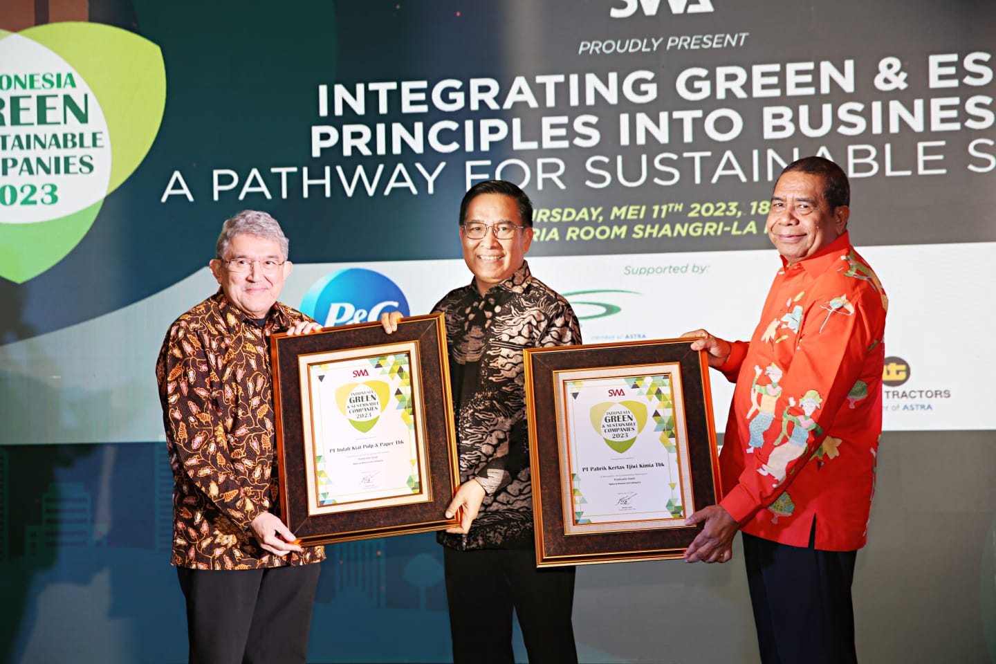  Dua Unit Usaha APP Sinar Mas Raih Penghargaan IGSCA